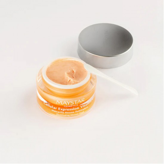 face cosmetics - cellular expression - maystar - cosmetics - Vitamin C illuminating mousse mask 50ml  MAYSTAR